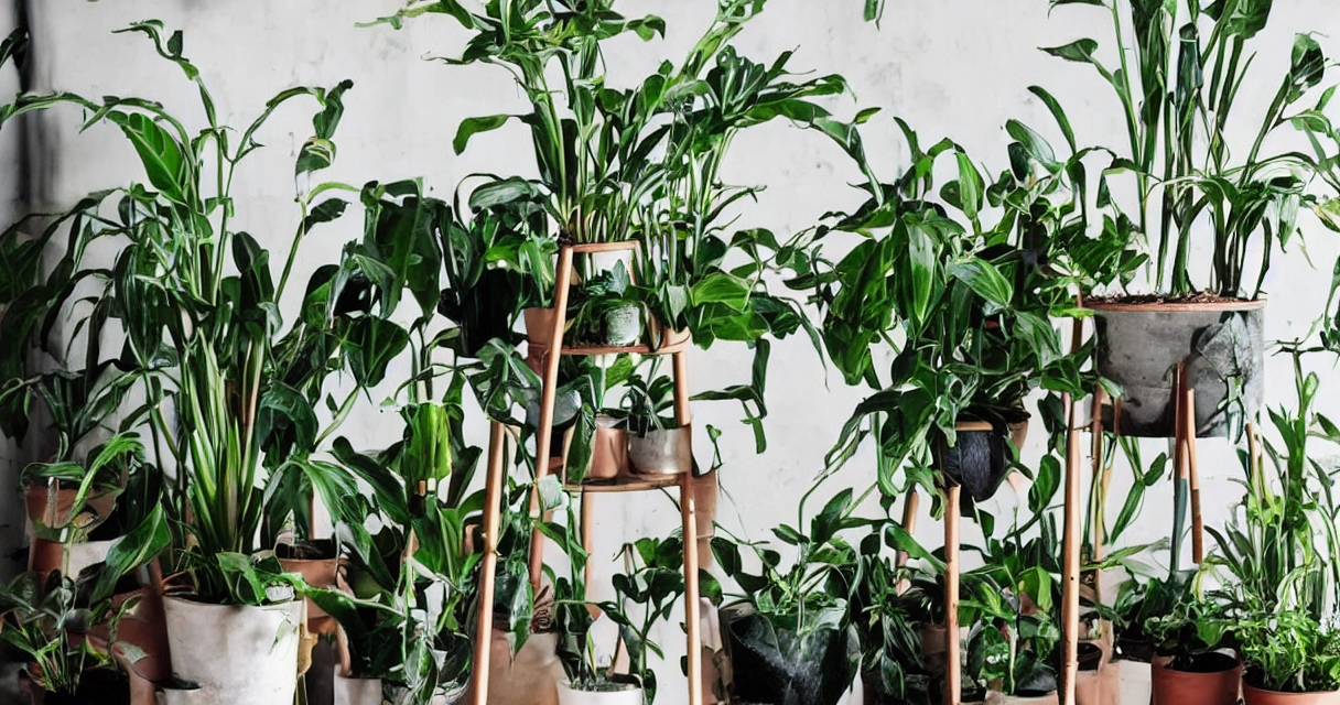 Plantestativ: En pladsbesparende og stilfuld løsning til din indendørs have