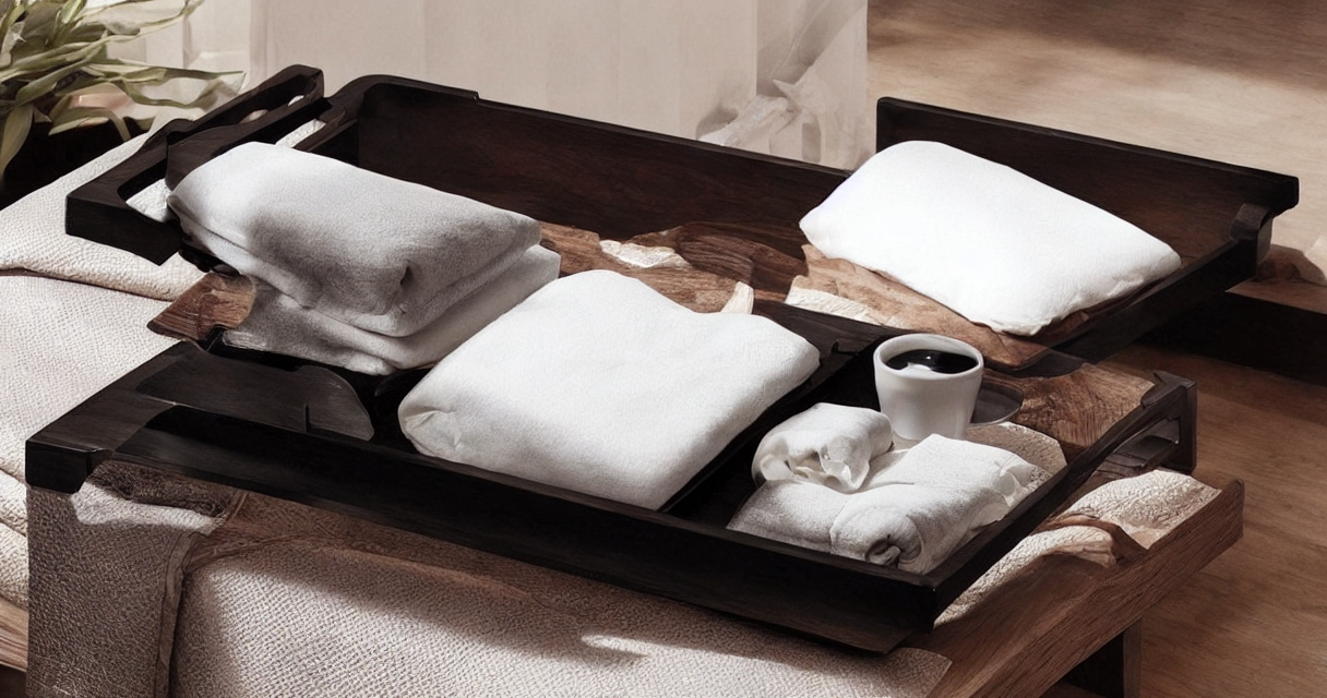Sengebakke som et multifunktionelt møbel: Brug den til mere end bare morgenmad i sengen